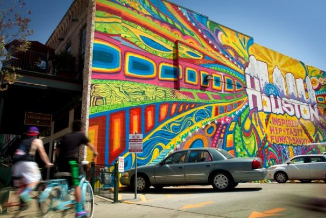 inspired mural data points