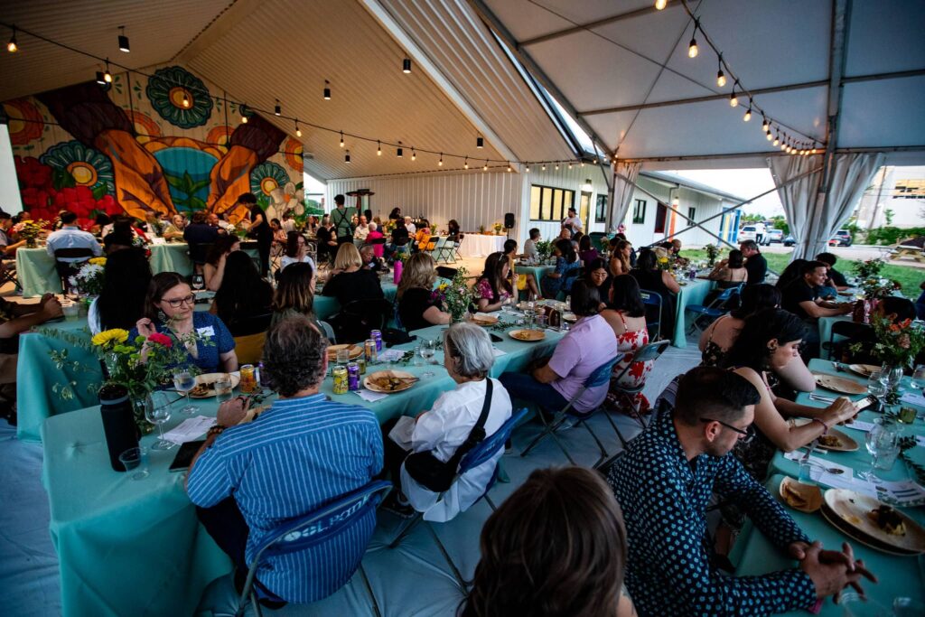 SmallPlaces/Finca Tres Robles annual salsa de mayo festival in Houston's east end