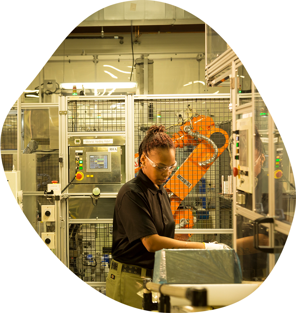 Manufacturing at work